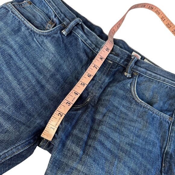 All Saints Spitalfields Jack Place Mens Jeans 34x31 Okayama Selvedge Denim - Picture 9 of 10